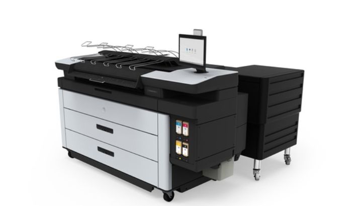 pwxl_4700_with_folder_1_large HP PageWide XL 4600 Right Display